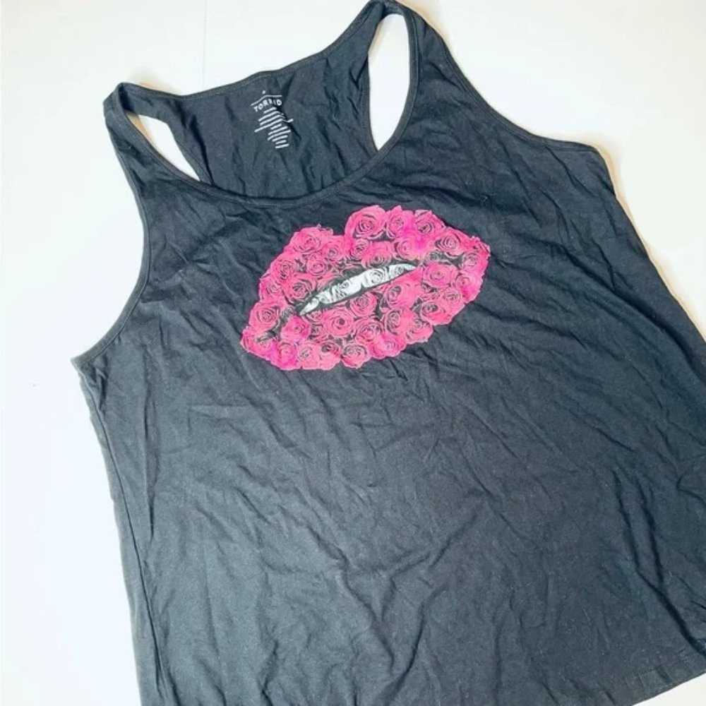 TORRID | ROSE LIP RACERBACK TANK